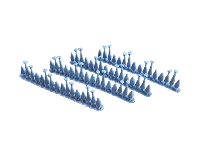 120mm Zero Charge Mortar Round Set - 1/35