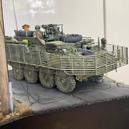 Stryker M1126 ICV Full Bar Armor Kit Conversion Kit 1/35 for AFV Club kit - Part AF35126