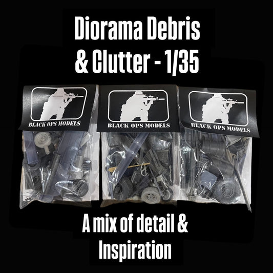 Diorama Debris & Clutter - 1/35