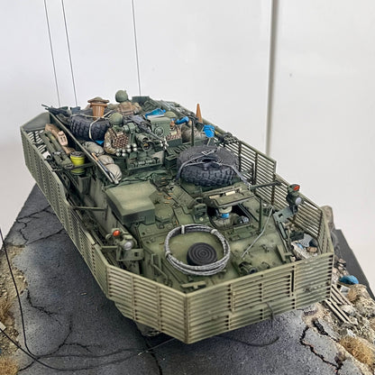 Stryker M1126 ICV Full Bar Armor Kit Conversion Kit 1/35 for AFV Club kit - Part AF35126