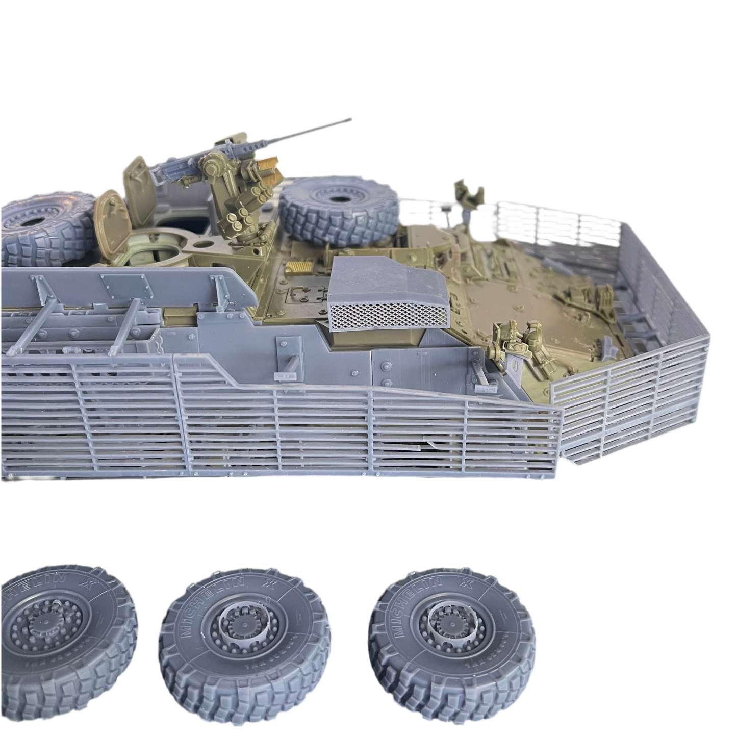 Stryker M1126 ICV Full Bar Armor Kit Conversion Kit 1/35 for AFV Club kit - Part AF35126