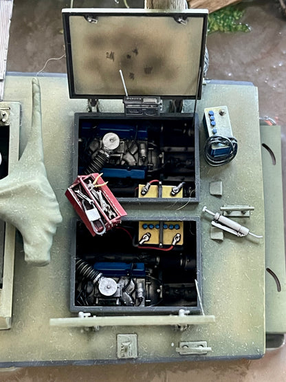 LSSC Engine Bay  Conversion Kit  for Dragon LSSC  “NAM SERIES” - 3301 - 1/35