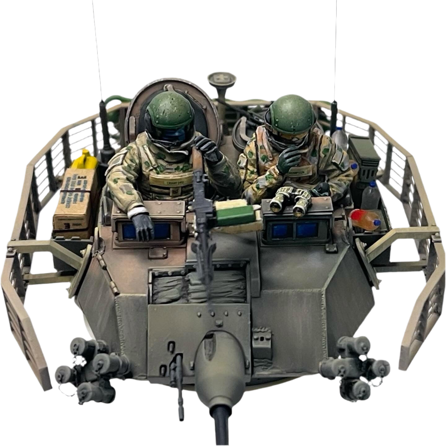 ASLAV 25 Turret Bar Armour Conversion Kit - 1/35