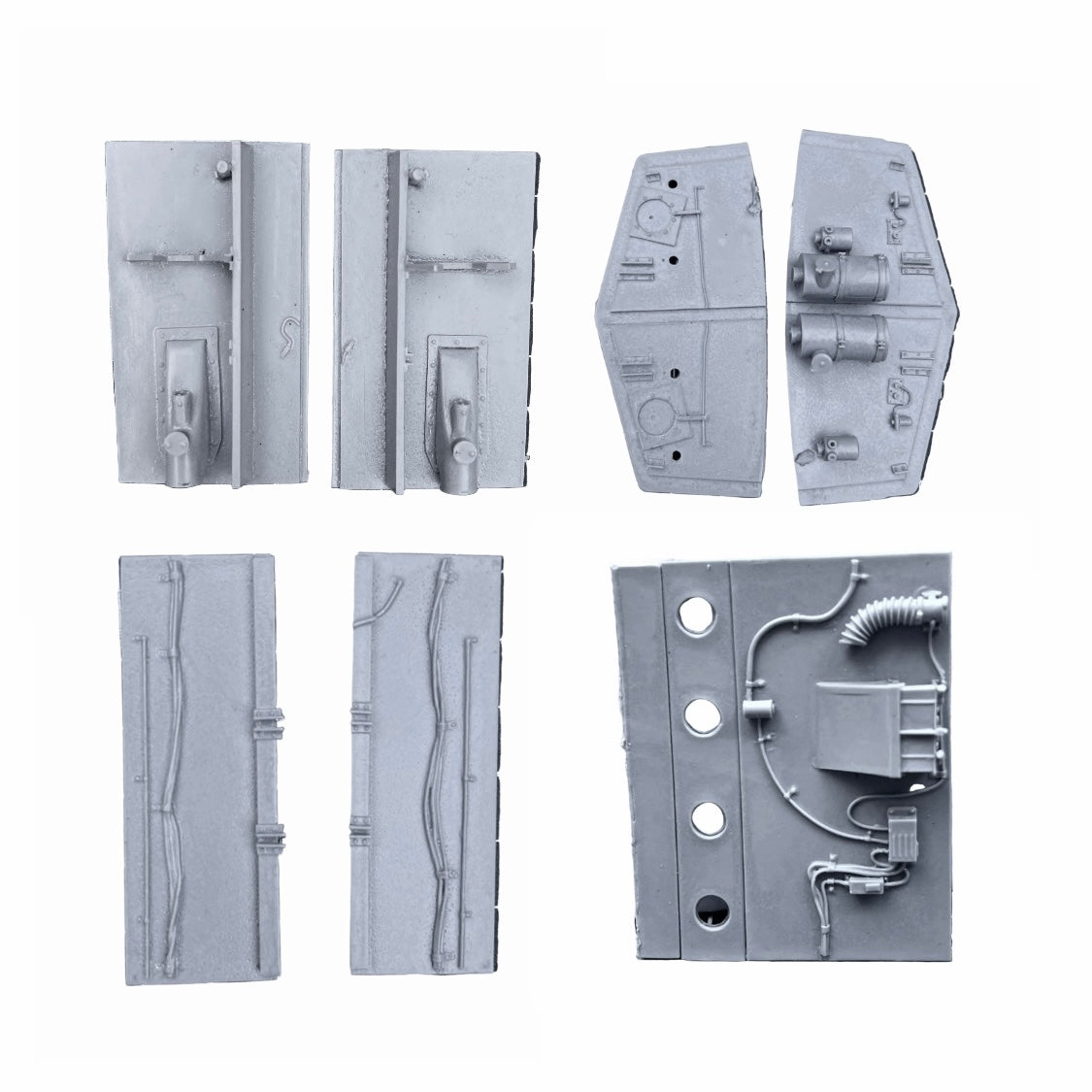 LSSC Open Engine Bay Conversion Kit – 1/35 (Dragon 3301)