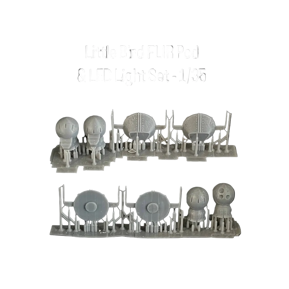 Little Bird FLIR Pod & LED Light Set - 1/35