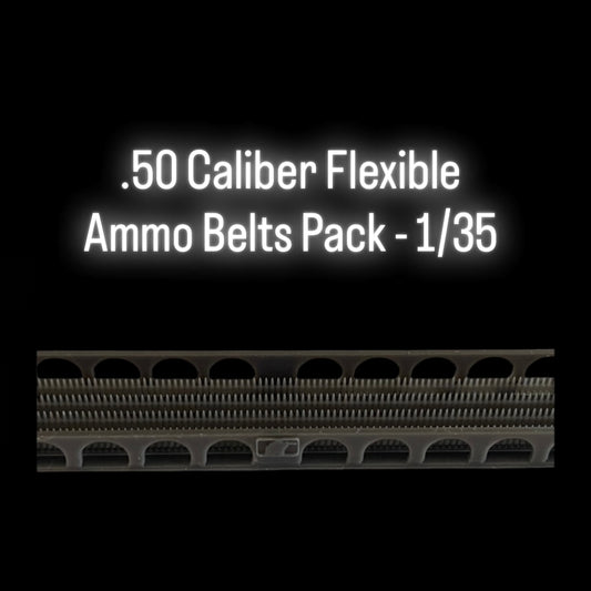.50 Caliber Flexible Ammo Belts Pack - 1/35