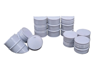 Cut-Down 200L Drum Set – 3 Styles – 1/35
