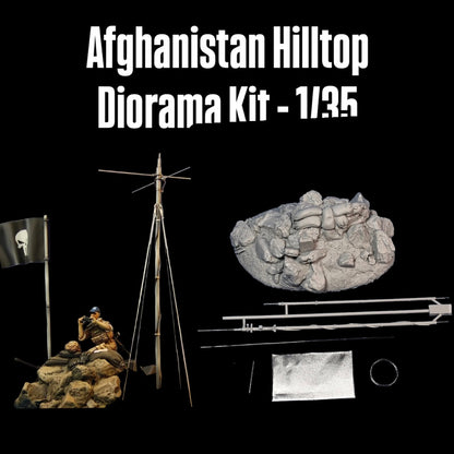Afghanistan Hilltop Diorama Kit - 1/35