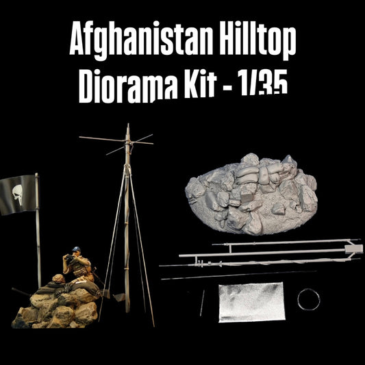 Afghanistan Hilltop Diorama Kit - 1/35