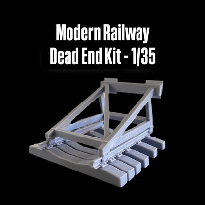 Modern Railway Dead End Kit - 1/35