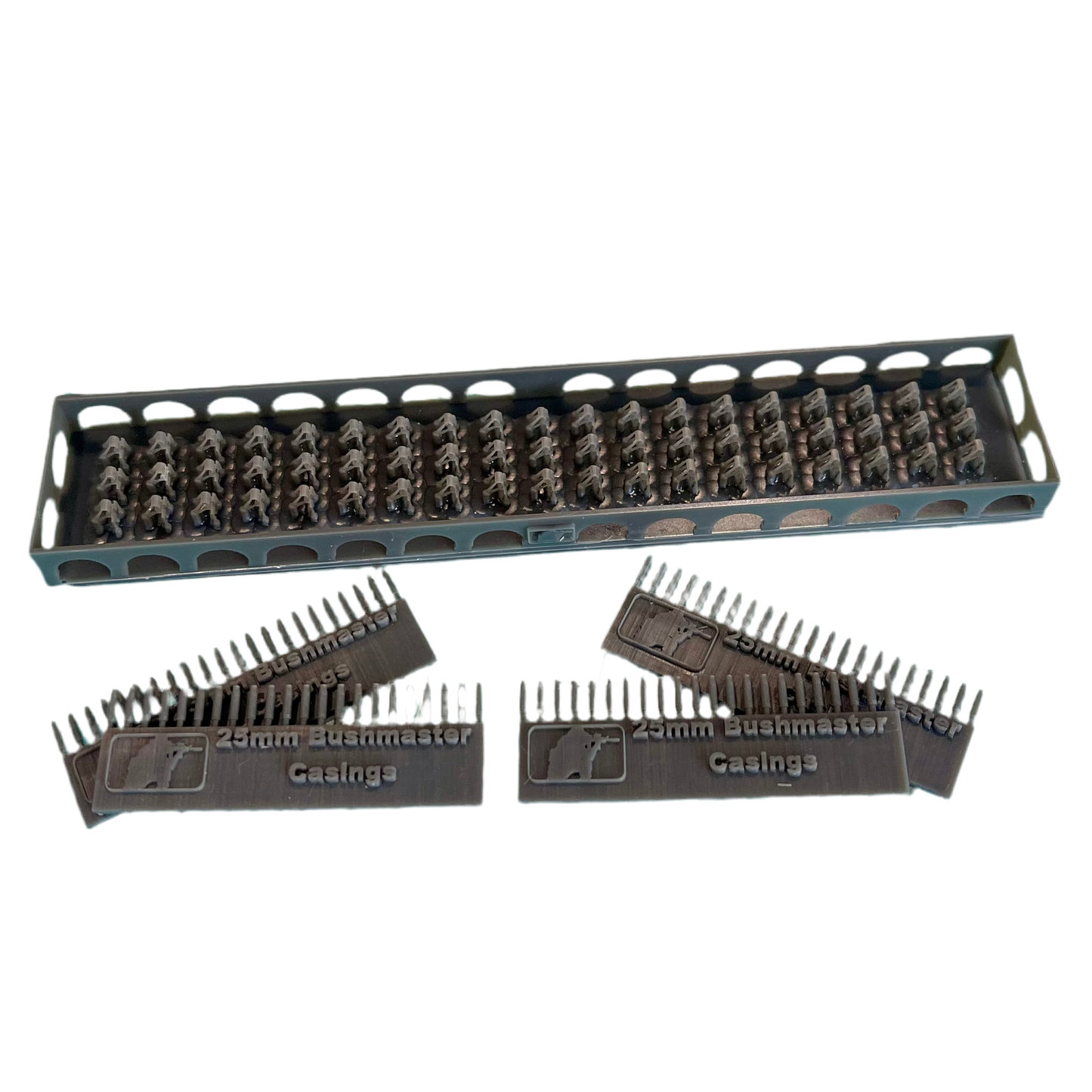 Spent 25mm Rounds & Links - 1/35