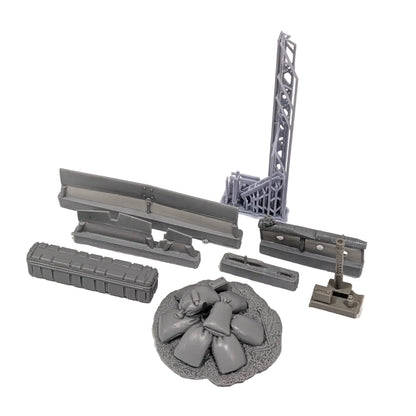 Silver Fox UAV Model and Accessories - 1/35