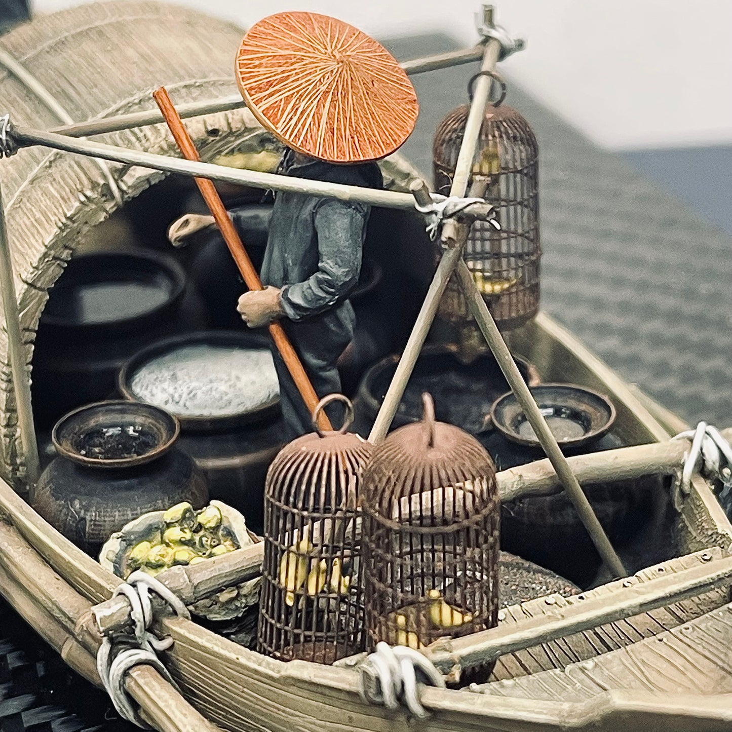 Vietnamese Foods Urns and Bird Cages - 1/35