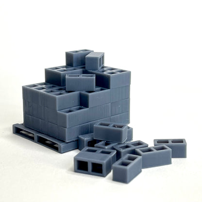 Breeze Blocks Stack and Pallet - 1/35
