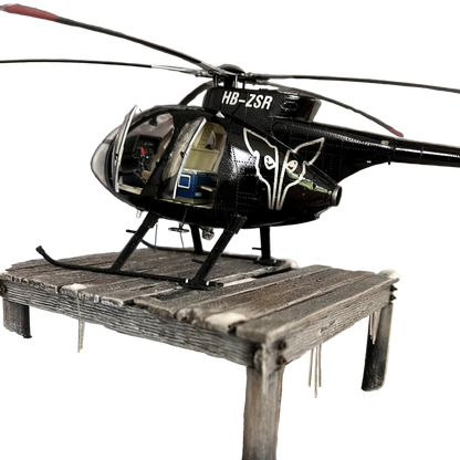 MD500 Civilian Conversion Kit for Dragon DML MD530G (kit #3526)- 1/35