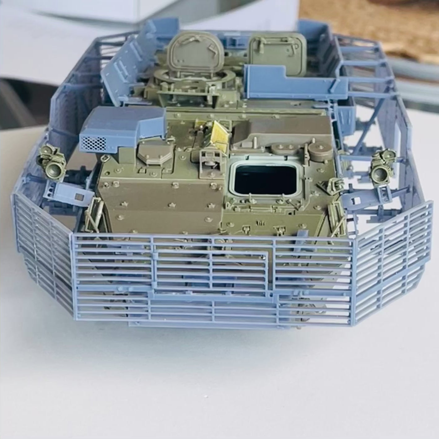 M1126 Stryker ICV Full Bar Armour Conversion Kit – 1/35 (AFV Club