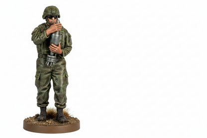 US 120mm Mortar Team & Ammunition Set- 1/35