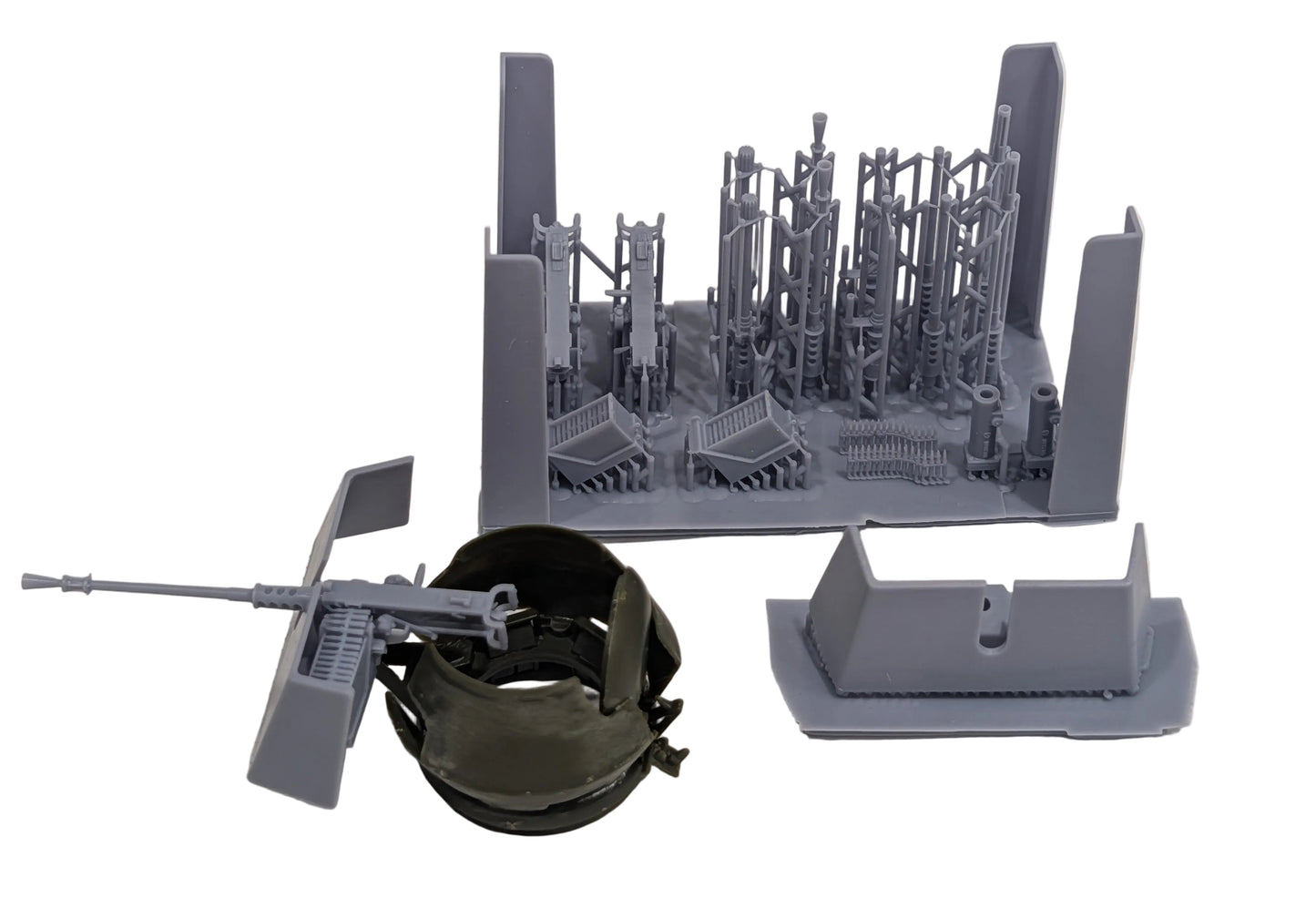 M2HB 50 Cal. Machine Gun & US Style Gun Shield (Vietnam) – 1/35