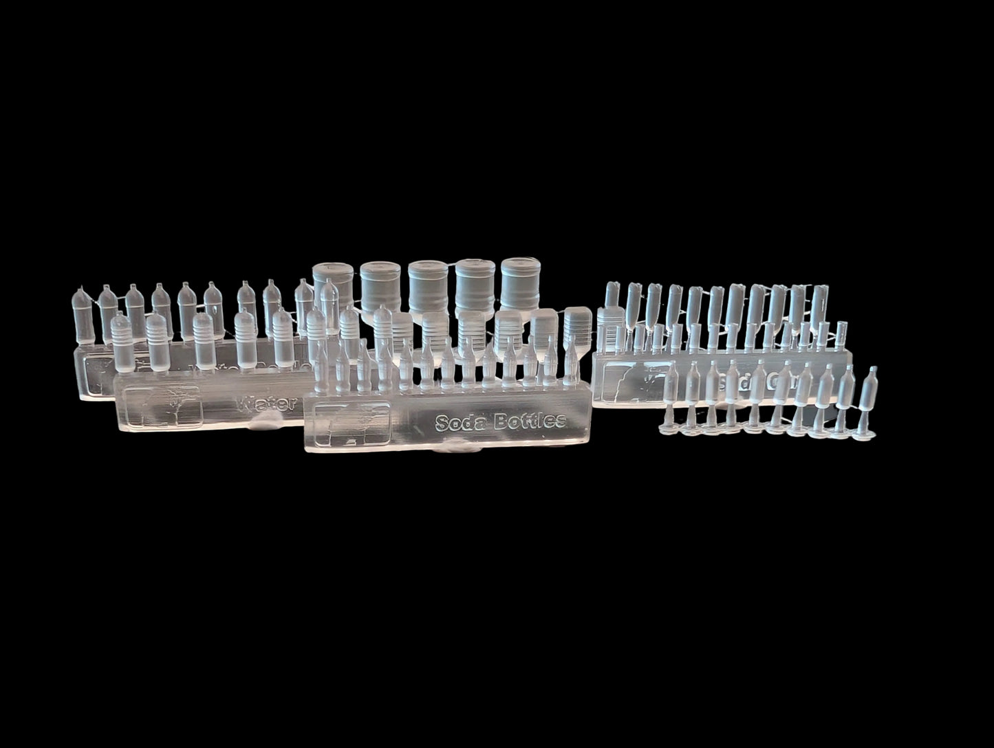 Modern Beverage Containers & Bottles Set - 1/48