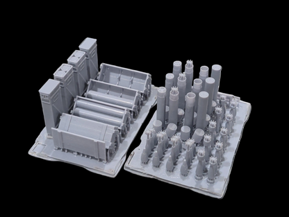 US 120mm Mortar Team & Ammunition Set- 1/35