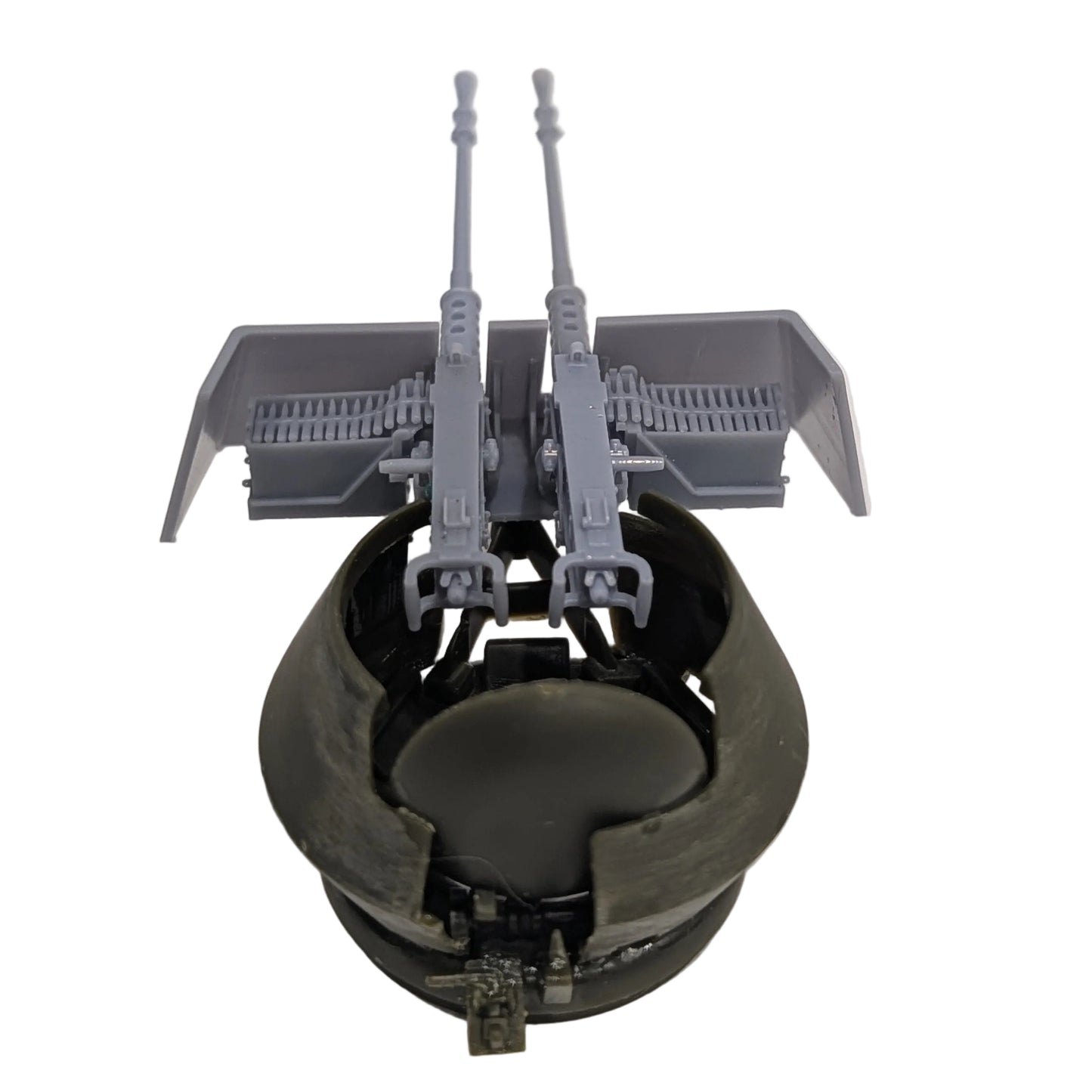 M2HB 50 Cal. Machine Gun Twin Mount & Improvised Gun Shield - 1/35