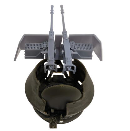 M2HB 50 Cal. Machine Gun Twin Mount & Improvised Gun Shield - 1/48