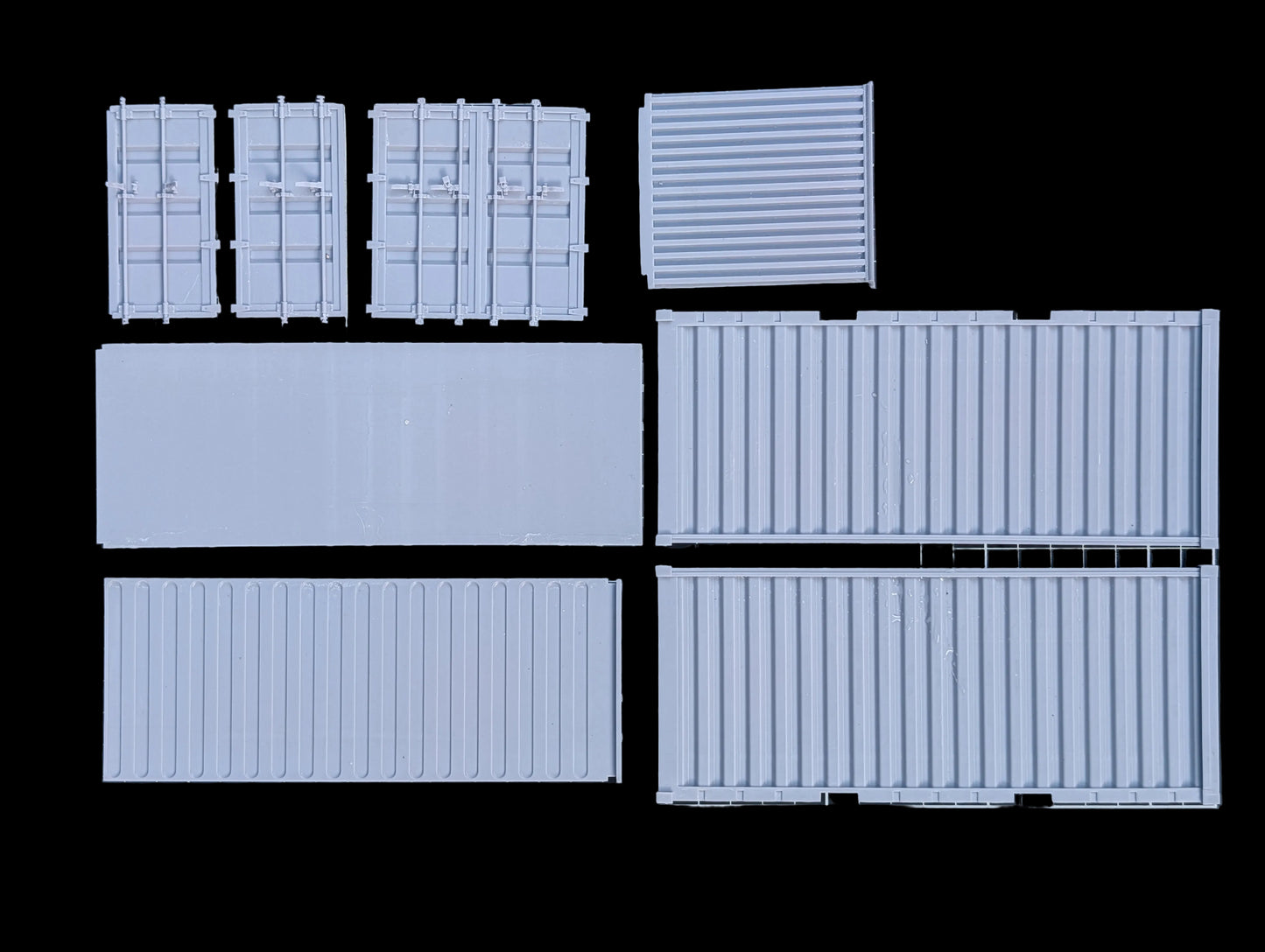 20 Foot Shipping Container Kit - 1/35