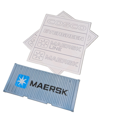 20 Foot Shipping Container Kit - 1/35