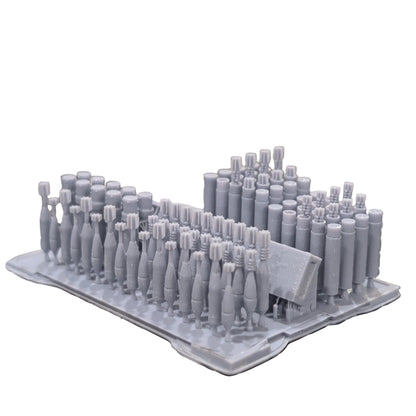 US 81mm Mortar Team & Ammunition Set - 1/48