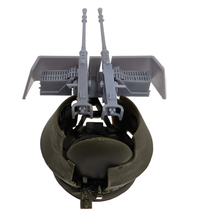 M2HB 50 Cal. Machine Gun Twin Mount & Improvised Gun Shield - 1/48