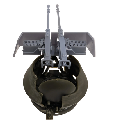 M2HB 50 Cal. Machine Gun Twin Mount & Improvised Gun Shield - 1/35