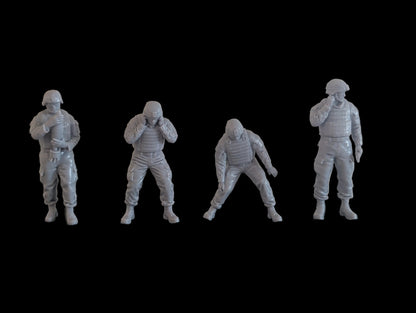 US 120mm Mortar Team & Ammunition Set- 1/35