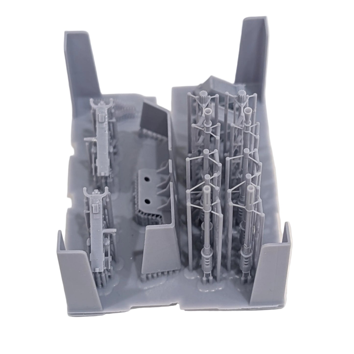 M2HB 50 Cal. Machine Gun Twin Mount & Improvised Gun Shield - 1/48