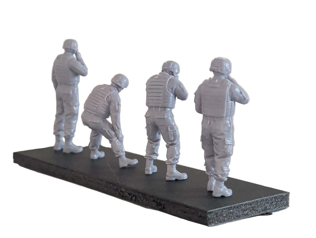 US 120mm Mortar Team & Ammunition Set- 1/35