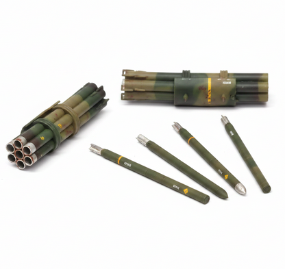 XM158 - 7 Shot Rocket Pods with 40 FFAR Rockets Kit - 1/48