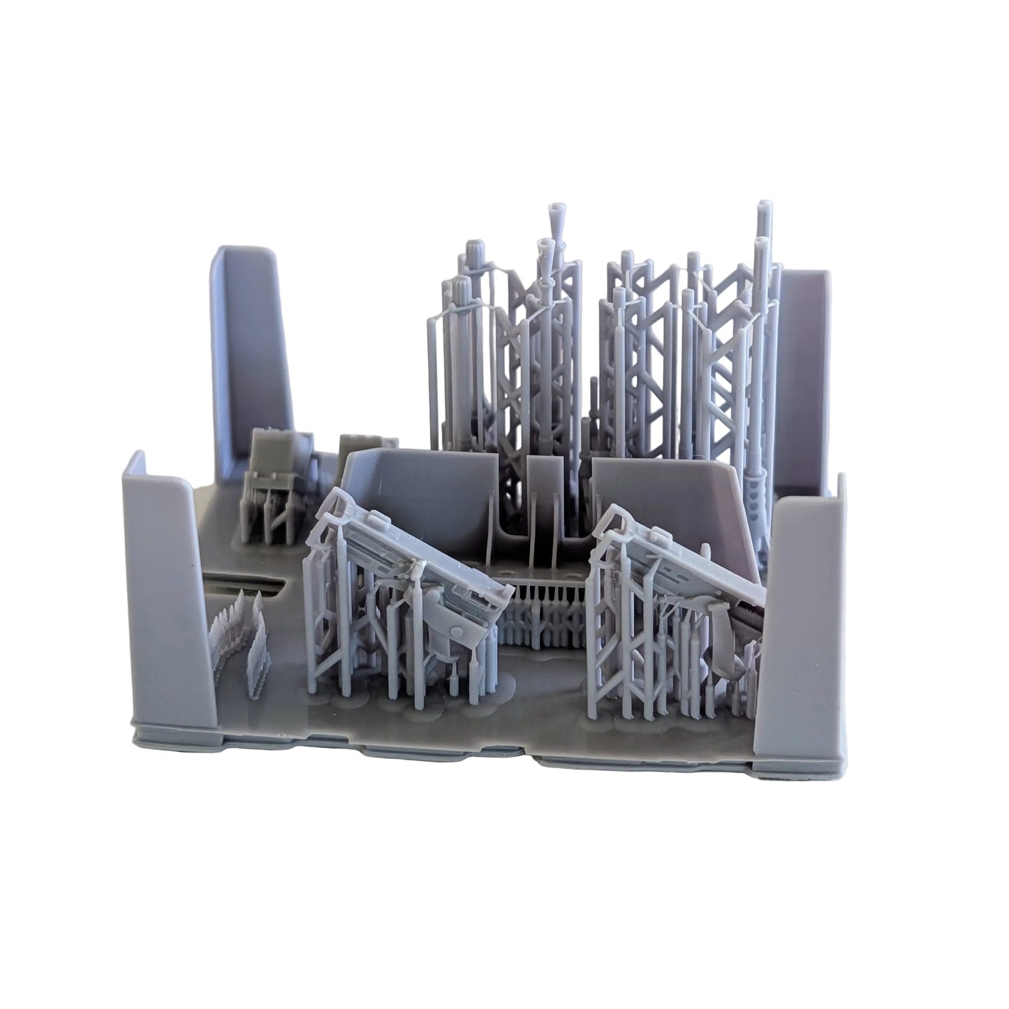 M2HB 50 Cal. Machine Gun Twin Mount & Improvised Gun Shield - 1/48