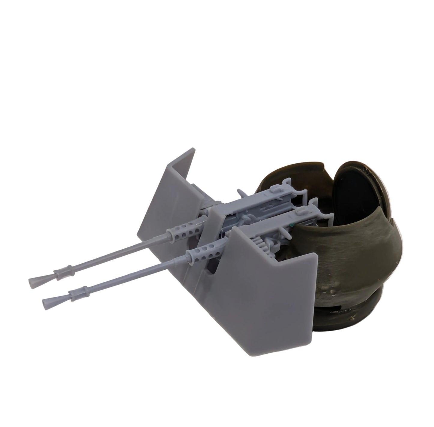 M2HB 50 Cal. Machine Gun Twin Mount & Improvised Gun Shield - 1/35