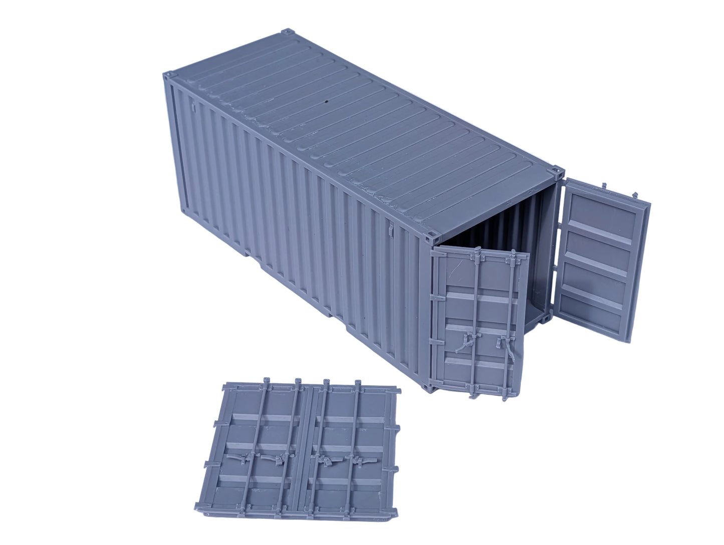 20 Foot Shipping Container Kit - 1/35