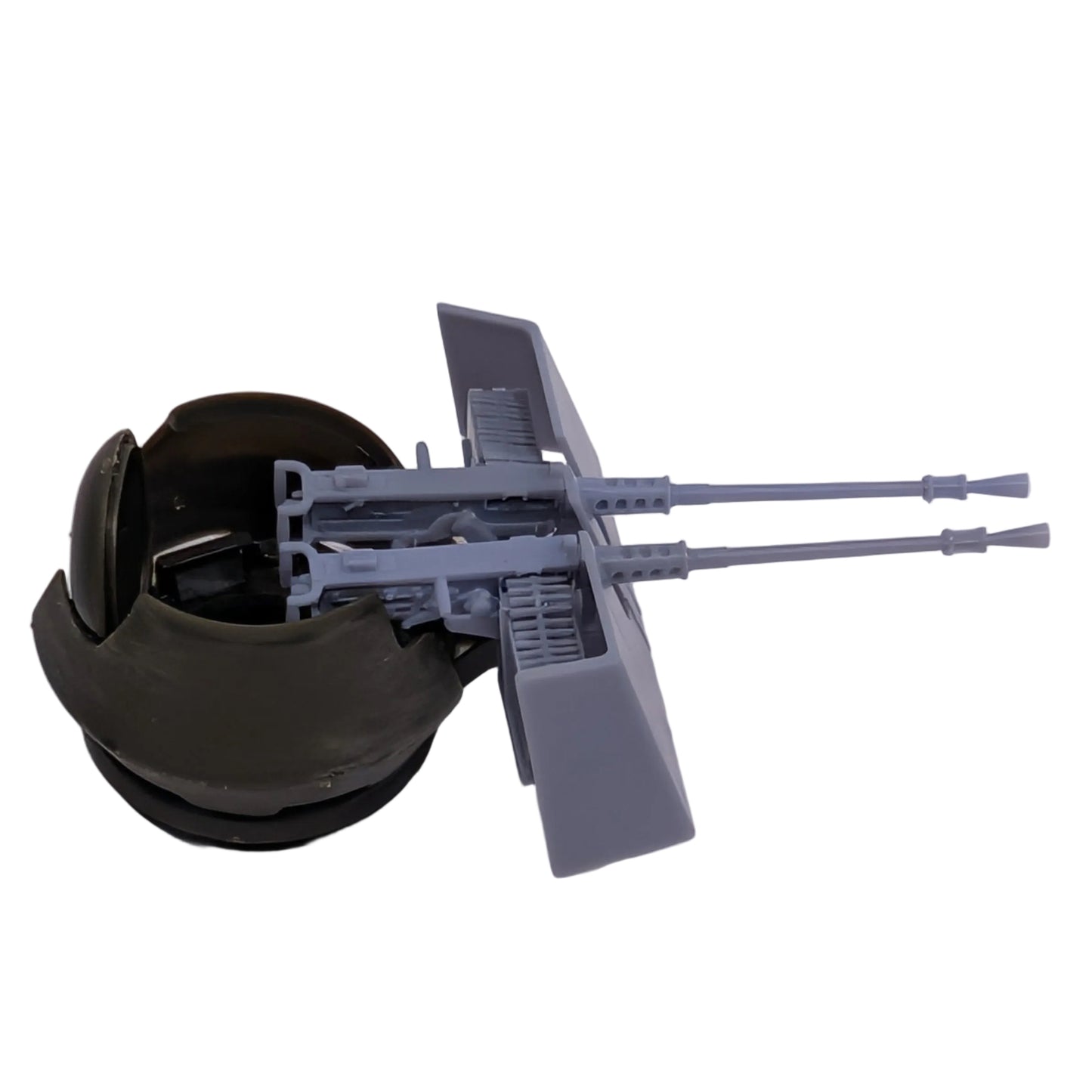M2HB 50 Cal. Machine Gun Twin Mount & Improvised Gun Shield - 1/35