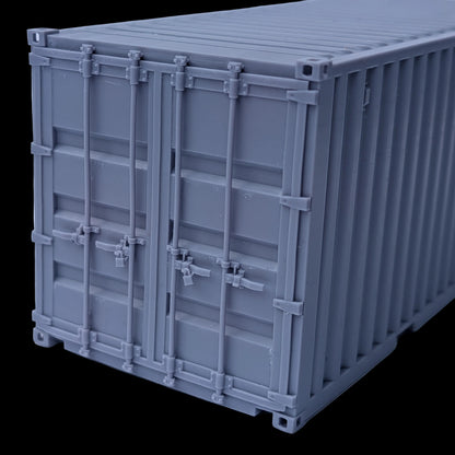 20 Foot Shipping Container Kit - 1/35