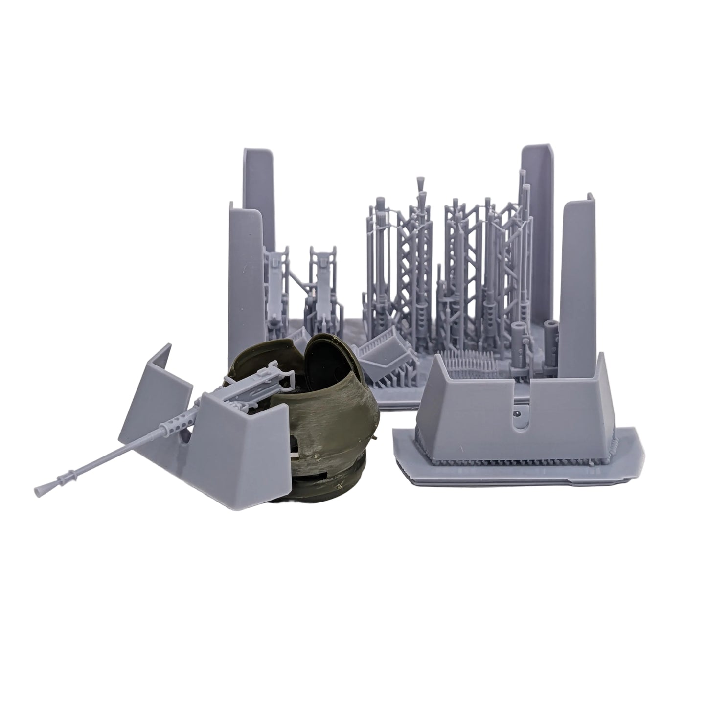 M2HB 50 Cal. Machine Gun & US Style Gun Shield (Vietnam) – 1/35