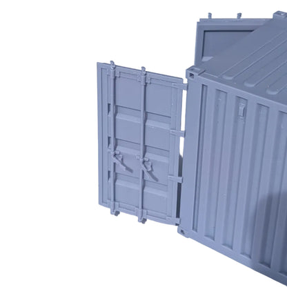 20 Foot Shipping Container Kit - 1/35
