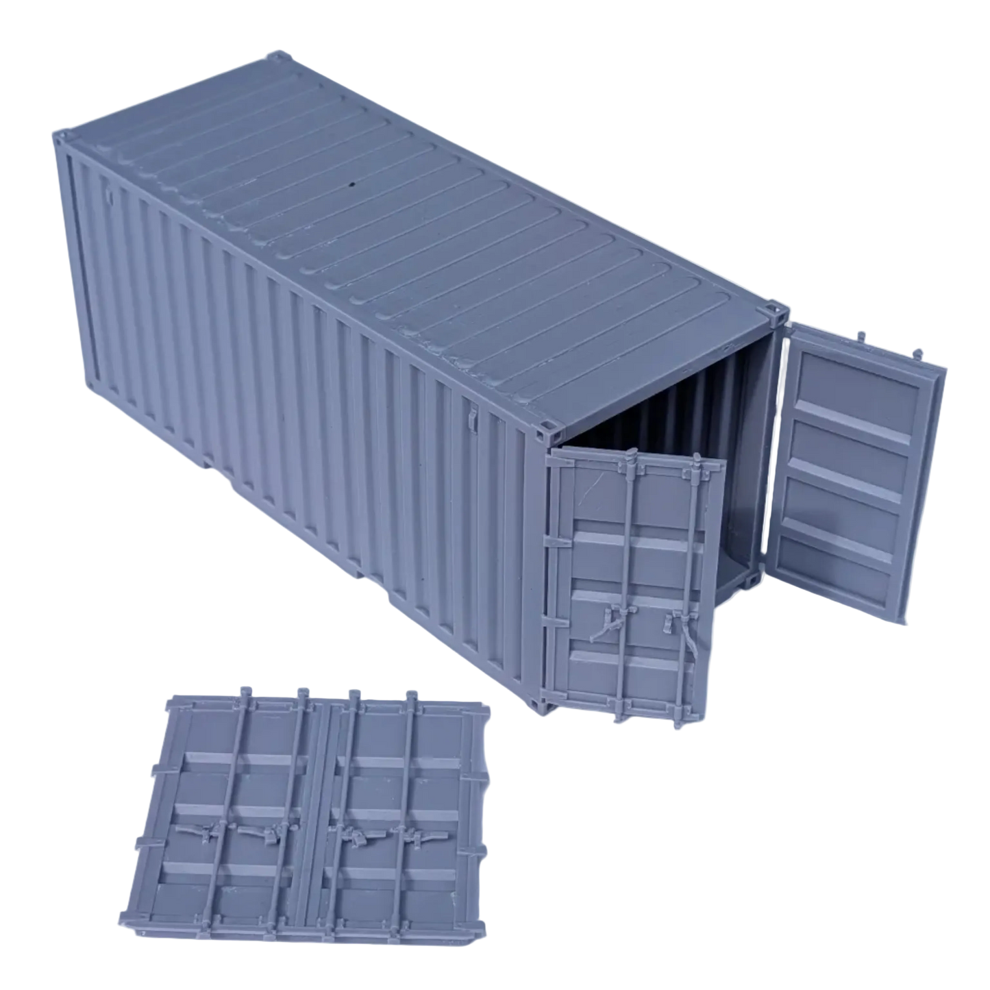 20 Foot Shipping Container Kit - 1/35