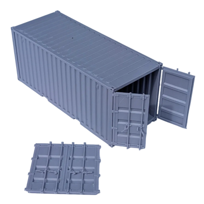 20 Foot Shipping Container Kit - 1/35