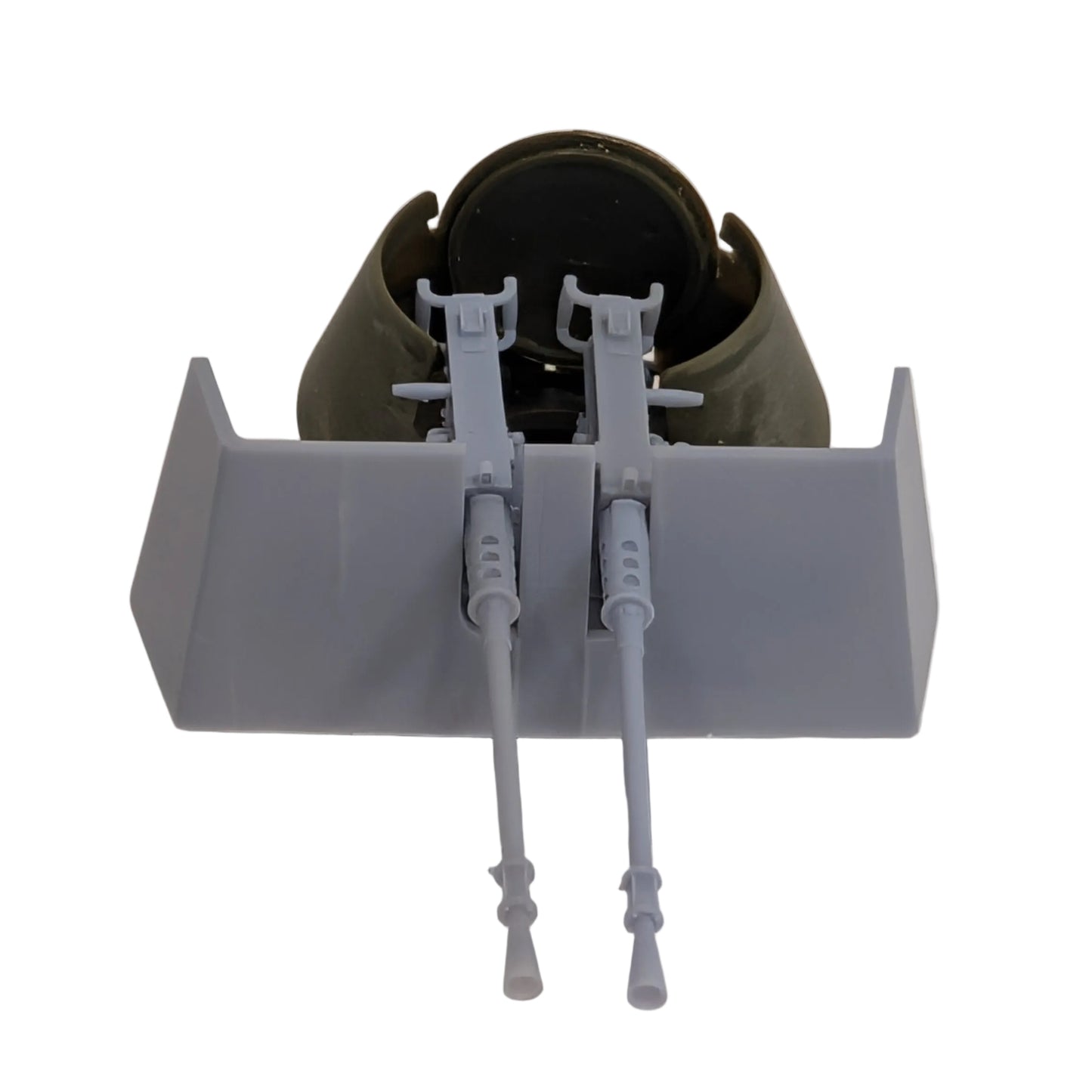 M2HB 50 Cal. Machine Gun Twin Mount & Improvised Gun Shield - 1/48