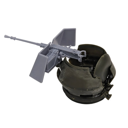 M2HB 50 Cal. Machine Gun & US Style Gun Shield (Vietnam) – 1/35
