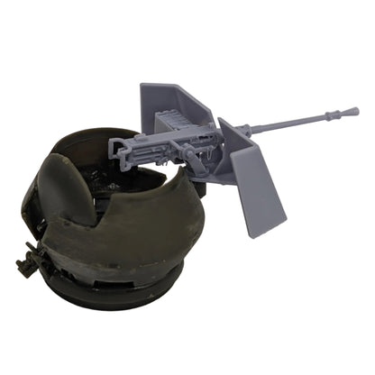 M2HB 50 Cal. Machine Gun & US Style Gun Shield (Vietnam) – 1/35