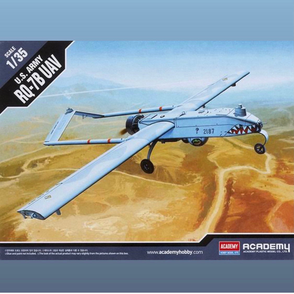 RQ-7B UAV detail kit for the Academy Hobby model kit - 12117 - 1/35