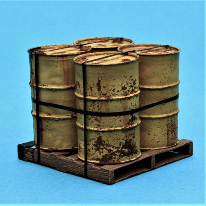 200L Fuel Drums and Standard ISO Pallet Kit - 1/35