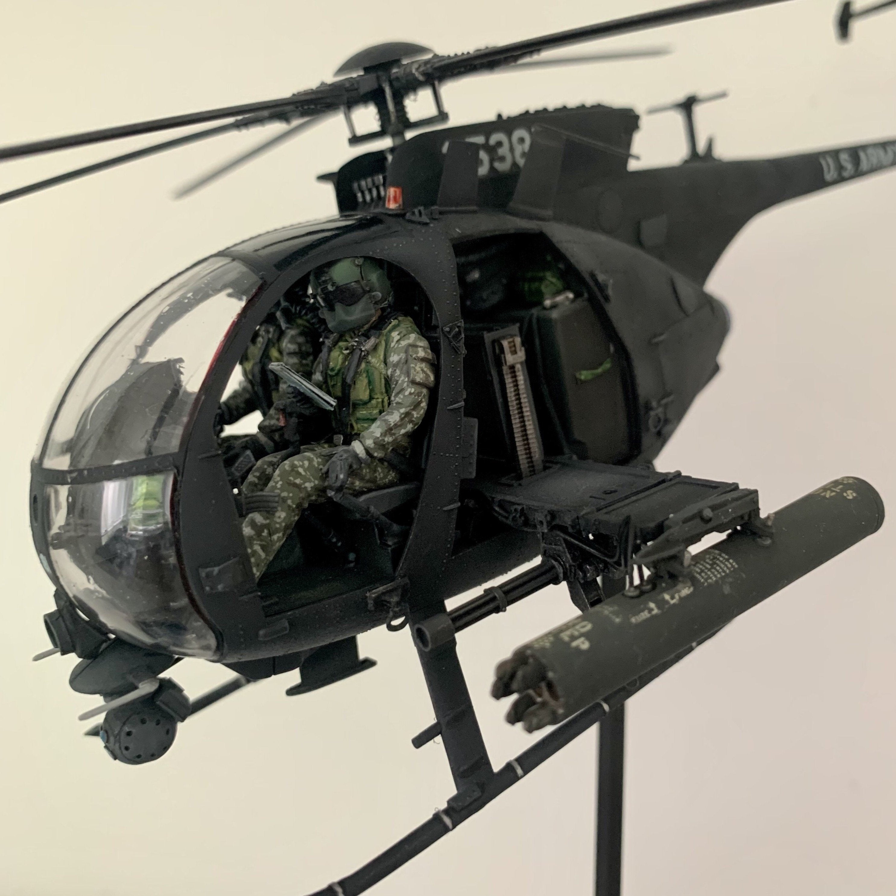 Black Ops 1/35 Little Bird AH-6M Conversion Kit for 1/35 for all